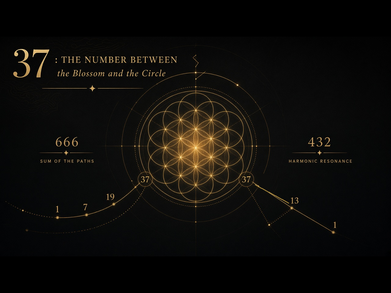 37: The Number Between the Blossom and the Circle