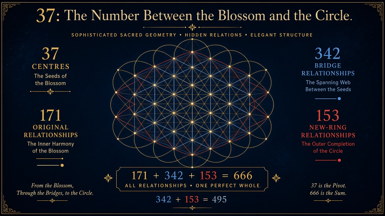 37 Blossom of Life relationships