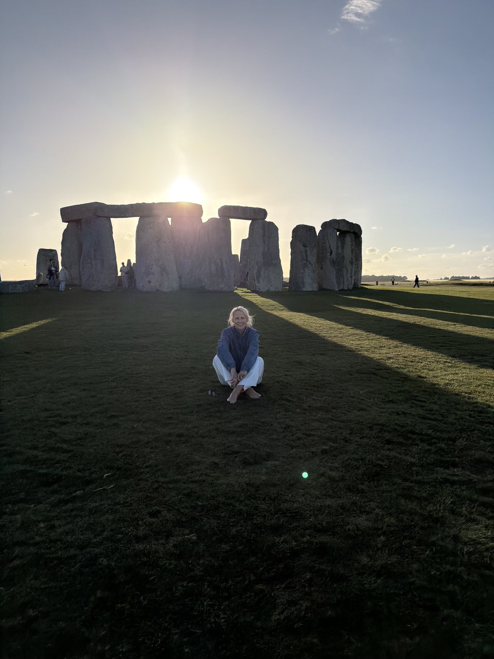 Stonehenge at sunset